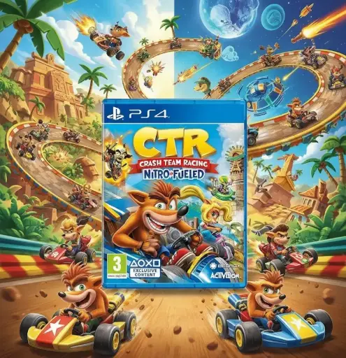 Crash Team Racing Nitro Fueled - PS4