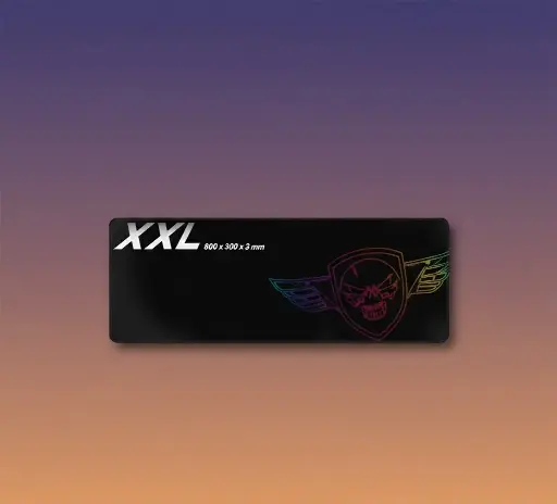 Tapis De Souris Darkskull Spirit of Gamer Taille XXL, 80 X 30 Cm, Ultra Précision !