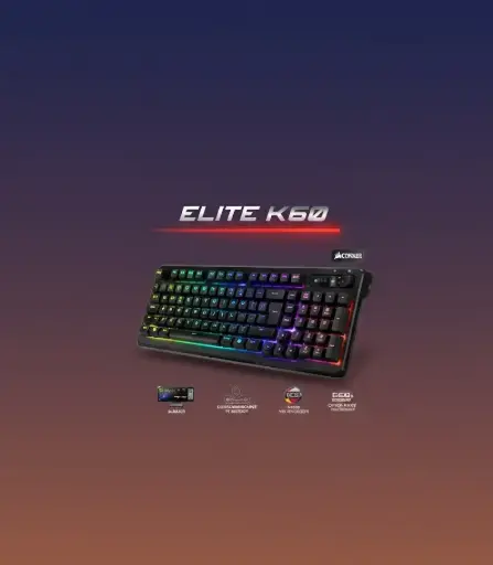 Clavier Gamer Elite K60 Dark Sans Fil |
