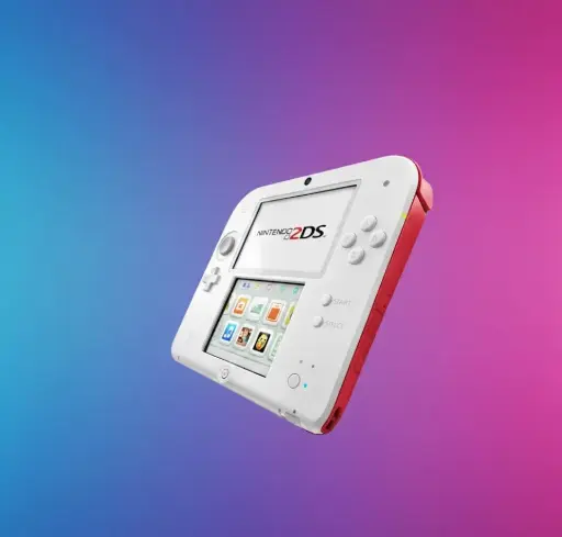 Nintendo 2Ds Rouge et Blanc+Chargeur