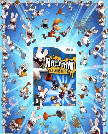 Rayman Contre Les Lapins Crétins - Wii