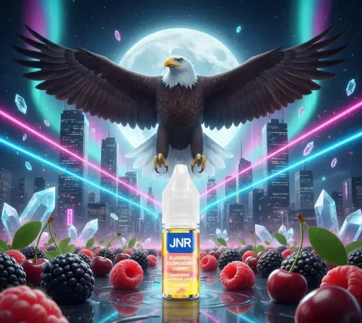 Blueberry Raspberry Cherry JNR 10ml 20mg - Dosage nicotine : 20 mg