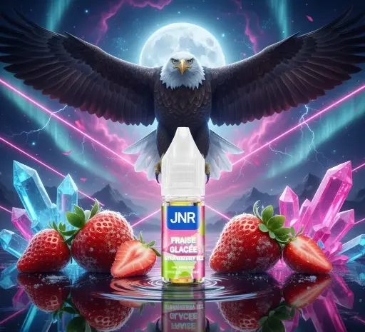 Strawberry Ice Nic Salts JNR 10ml 20mg - Dosage nicotine : 20 mg