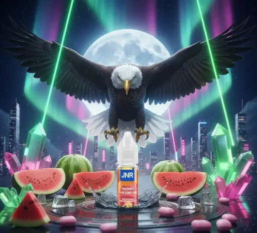 Watermelon Bubblegum Nic Salts JNR 10ml 20mg - Dosage nicotine : 20 mg 
