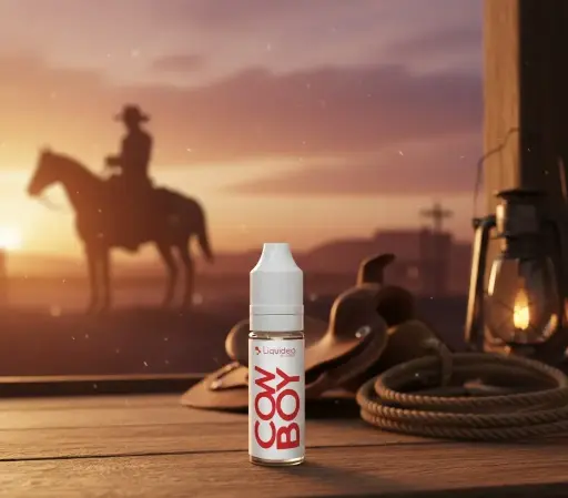 Cowboy Liquideo Evolution 10ml - Dosage nicotine : 06 mg 