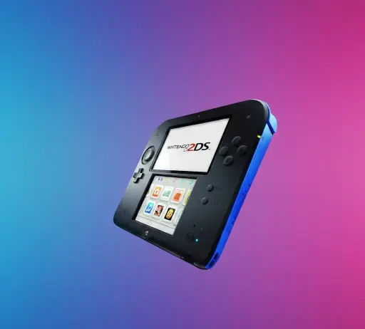 Nintendo 2Ds Bleu et Noir + Chargeur