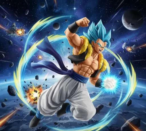 Dragon Ball - Figurine Gogeta SSJ Blue