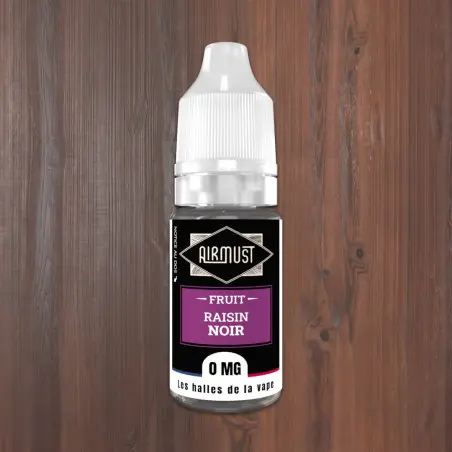AIRMUST • Raisin Noir 10ml 00mg de Nicotine