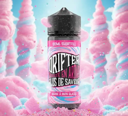 Barbe a Papa Glacee Drifter 100ml -  00 mg