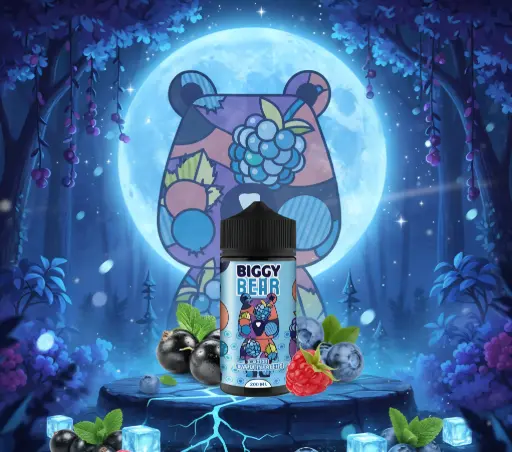Cassis Framboise Bleue Biggy Bear 200ml 00mg