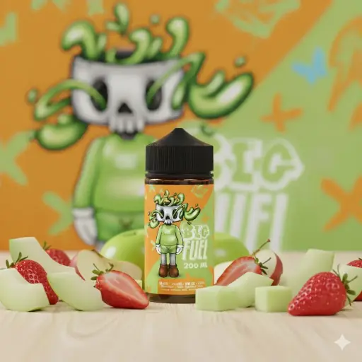 Fraise Pomme Melon Poire Big Fuel 200ml - 00 mg