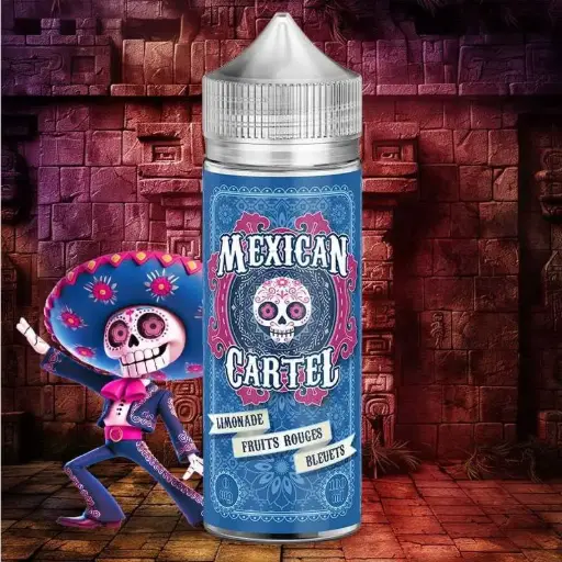 Limonade Fruits Rouges Bleuets Mexican Cartel 100ml - 00 mg 