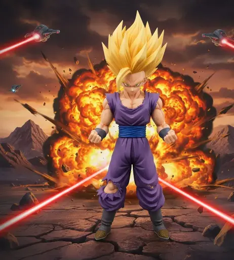 Dragon ball - Figurine Son Gohan SSJ