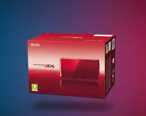 Nintendo 3DS Rouge + Boite