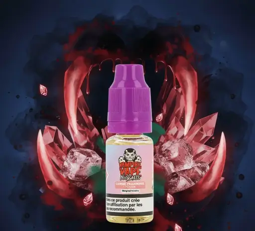 Cerise, Framboise, Pomme- Vampire Vape 10ml -10mg Sel de Nicotine