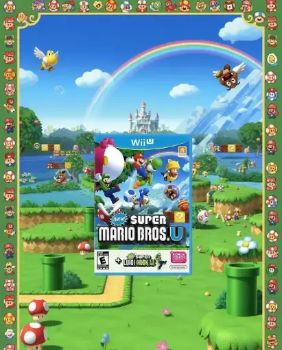 New Super Mario Bros U + New Super Luigi U - Wii U