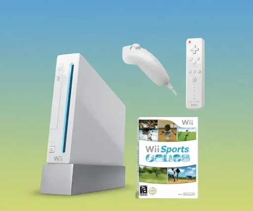 Wii Blanche + 2 manettes + Wii Sport + Accessoires