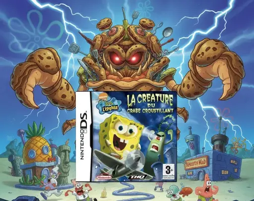 Bob l'Eponge La Creature du Crabe Croustillant - DS