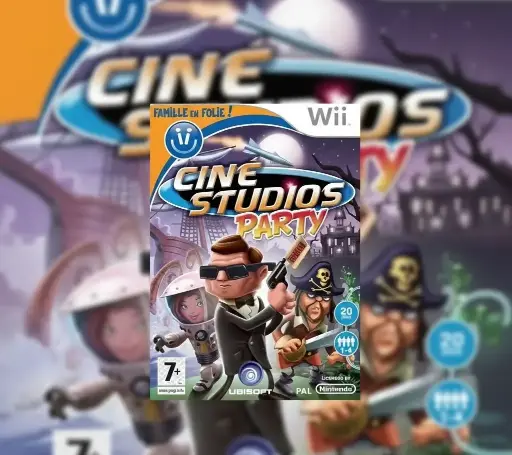 Famille En Folie : Ciné Studio Party Game - Wii